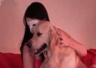 ionate orgasm for a masked zoophile
